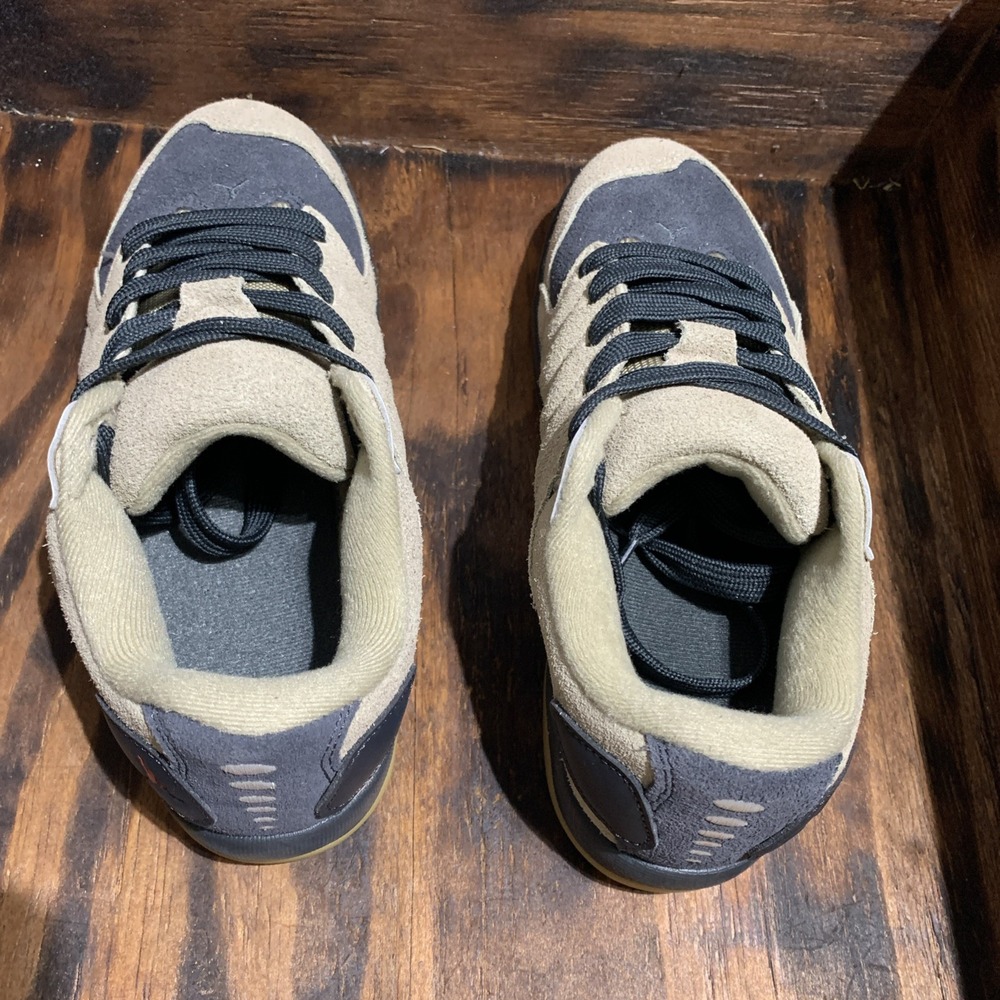 Jordan Session GS Khaki Anthracite Gum Brown Boys 6Y Women`s 7.5 IB5679-200 - Picture 6 of 8